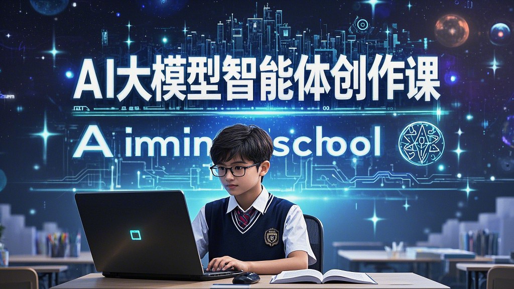 AimindSchool青少年AI大模型智能体创作课程：为什么是最适合小学生的未来之选？